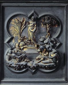 La Resurrezione di Cristo, diciannovesimo pannello delle Porte Nord del Battistero di San Giovanni, 1403-24